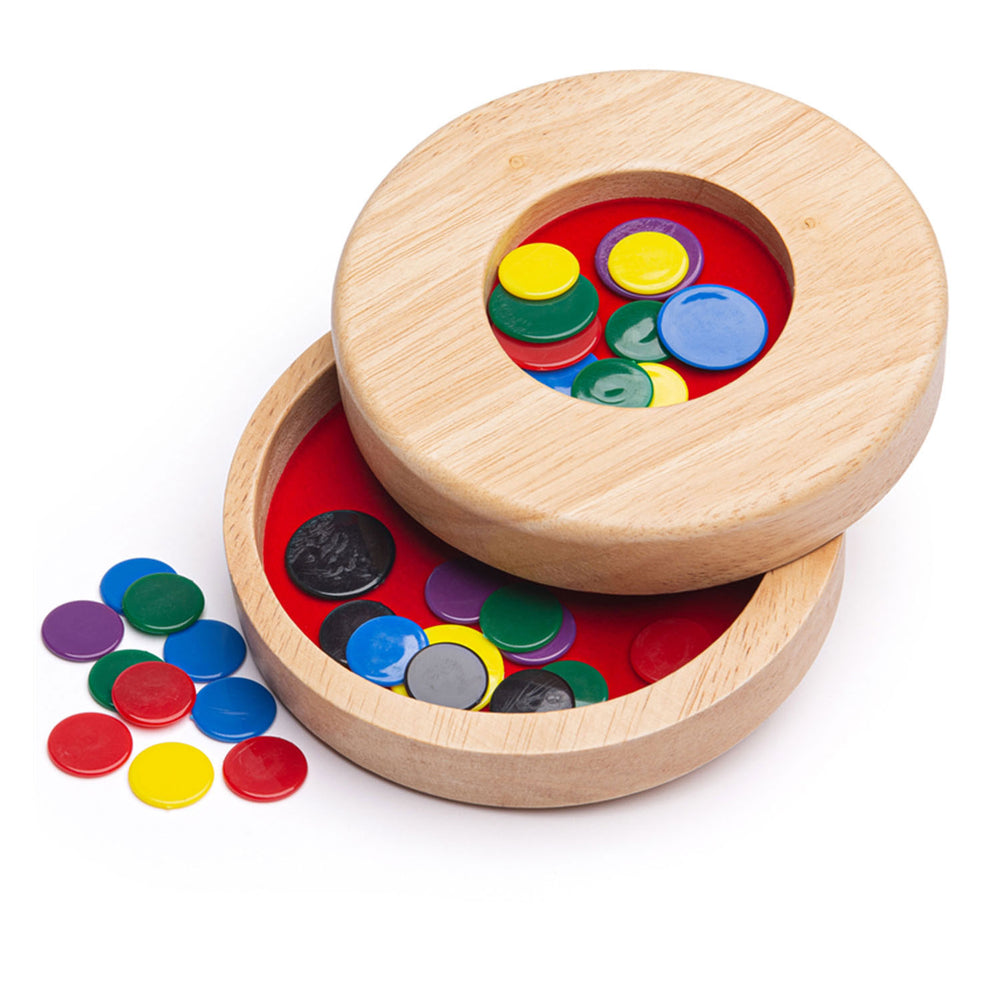 Bigjigs немично намигва дървена бълха игра