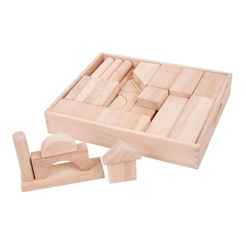 Bigjigs Grands blocs de construction en bois