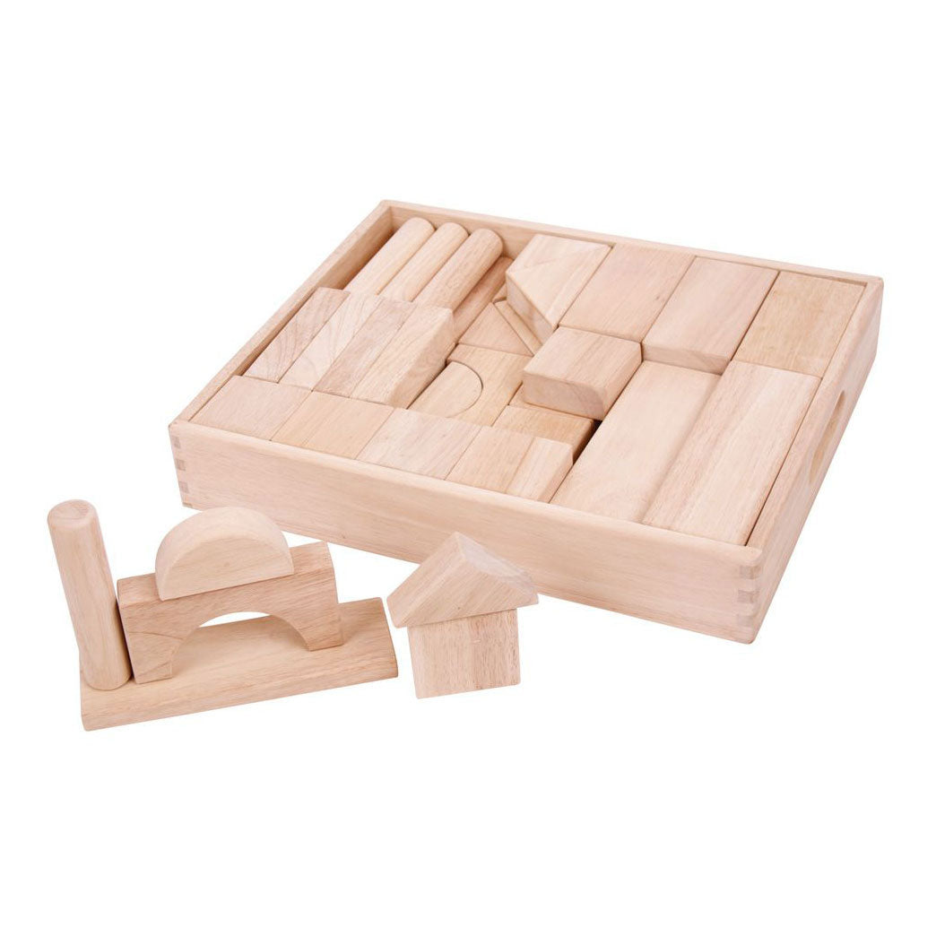 Bigjigs Grands blocs de construction en bois
