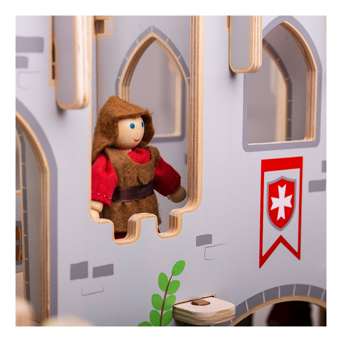 Bigjigs King George Wooden Castle