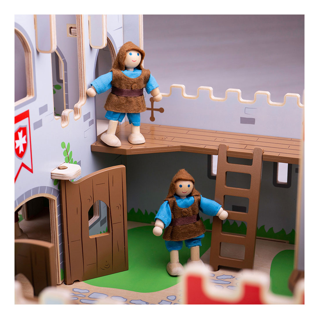 Bigjigs King George Wooden Castle