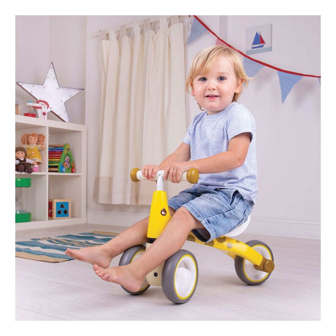 Bigjigs Diditrike balance bike giraffe