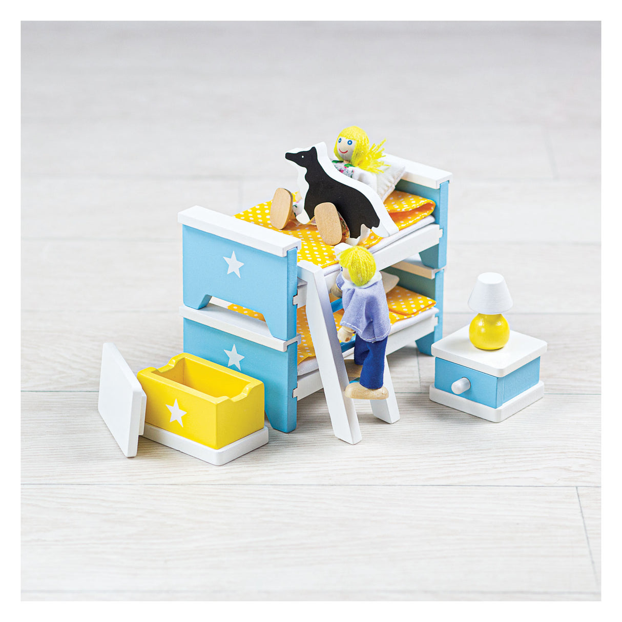 Tidlo Wood Poppenhuis Furniture Børneværelset