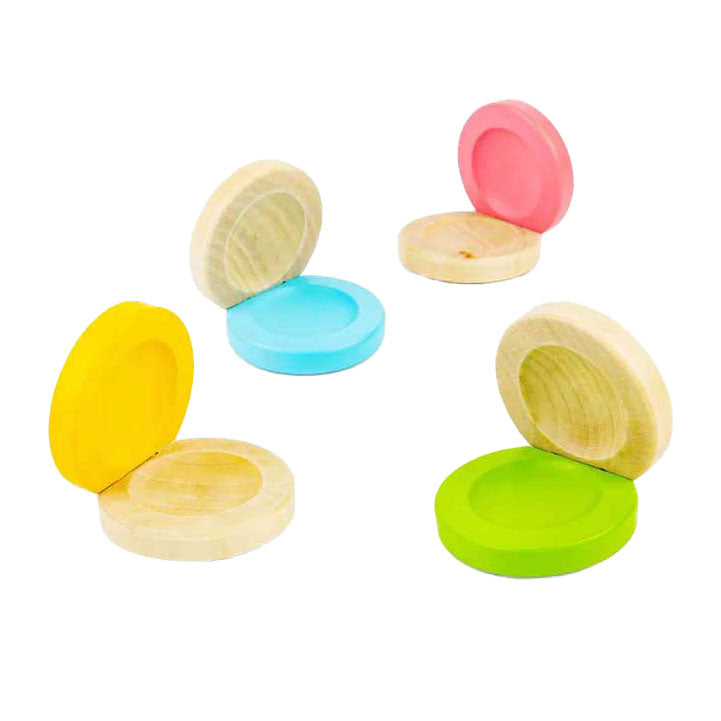 Bigjigs wooden castagnette color