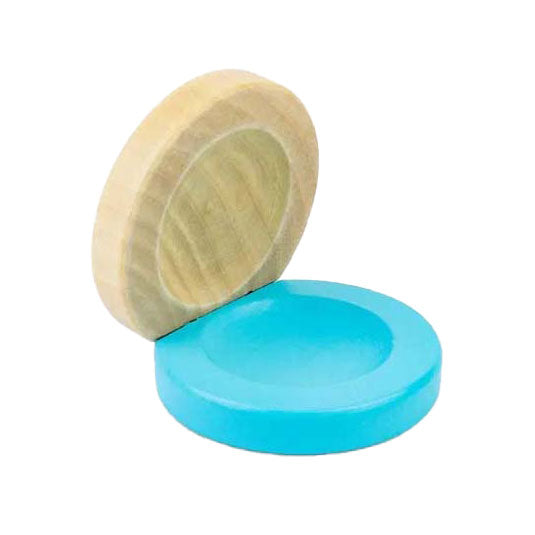 Bigjigs wooden castagnette color