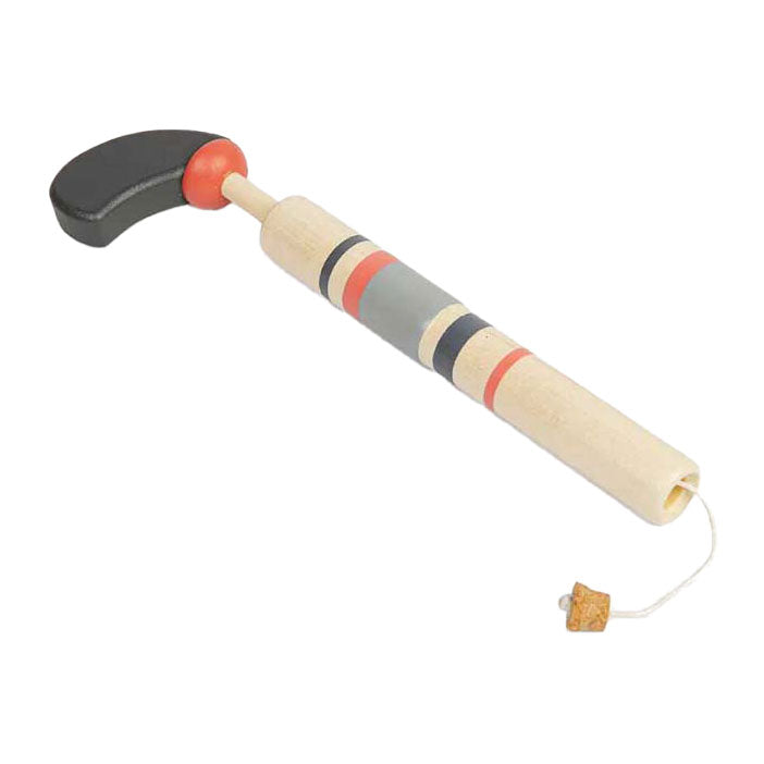 Bigjigs wooden pistol with cork