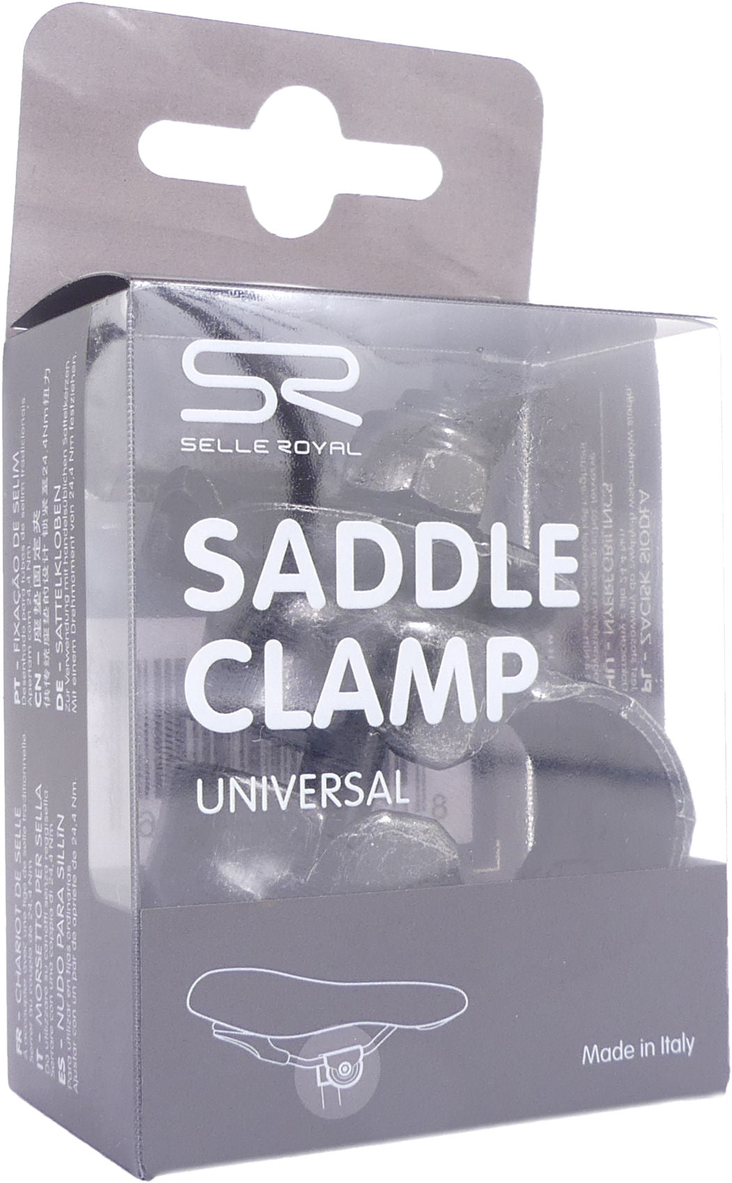 Saddle Strop SR Black (karta)