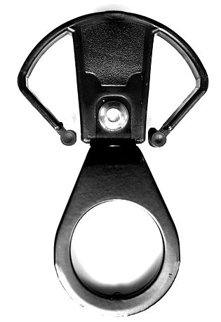 Bofix kabelvanger balhoofd 28.6 zwart