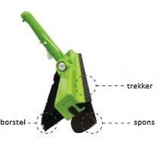 Comfortpool 3-in-1 svømmebassengrengjøring Børste