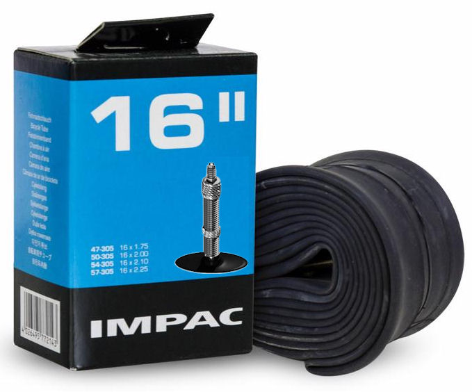 Impac Inner Tube (by Schwalbe) DV16 16x1.75 2.35 ETRTO 47 57-305, Valve: Blitz Holland 26mm