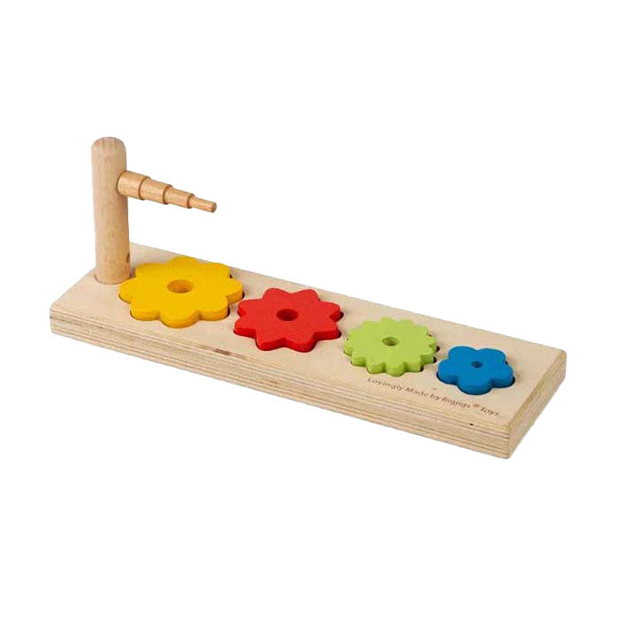 Bigjigs květinový třídič, 5 ks.