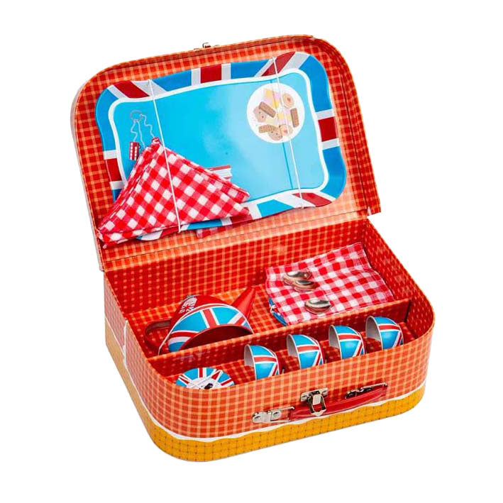 Bigjigs London arbatos rinkinio žaidimų rinkinys, 24 vnt.