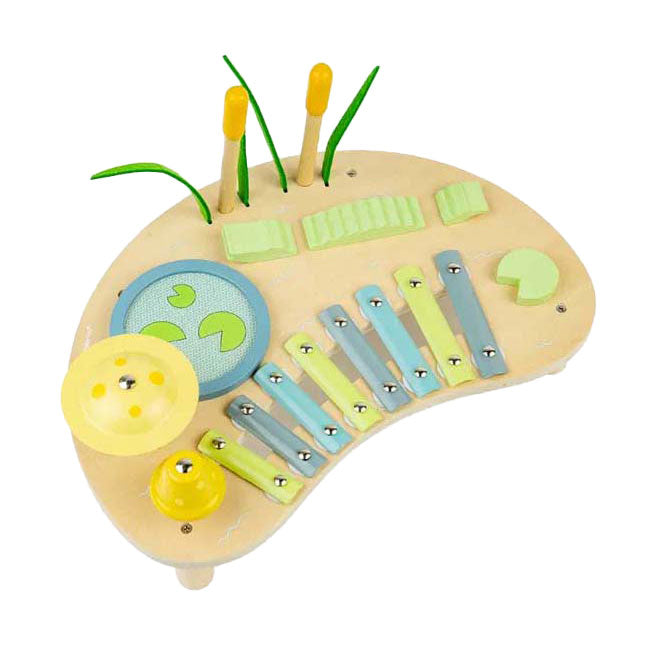 Дървено музикално бюро Bigjigs jungle