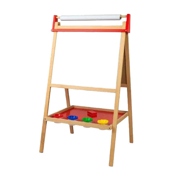 Bigjigs wooden whiteboard and blackboard