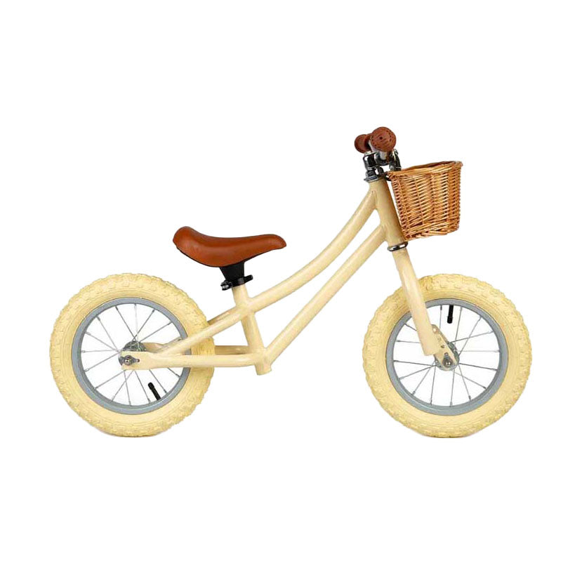 Bigjigs balance bike cream