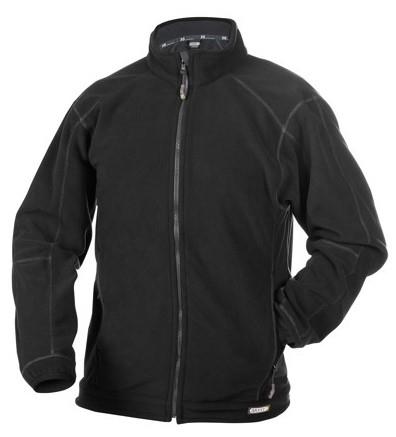 Dassy fleecevest penza zwart s