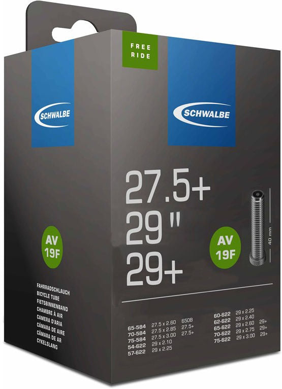 Schwalbe Innenrohr AV19F TR4 Freeride Air plus 27,5-29 54 75-584 622 40 mm Valiel