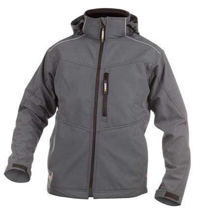 Dassy softshell tavira polyester grijs m