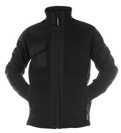 Dassy fleecejas croft zwart xxl