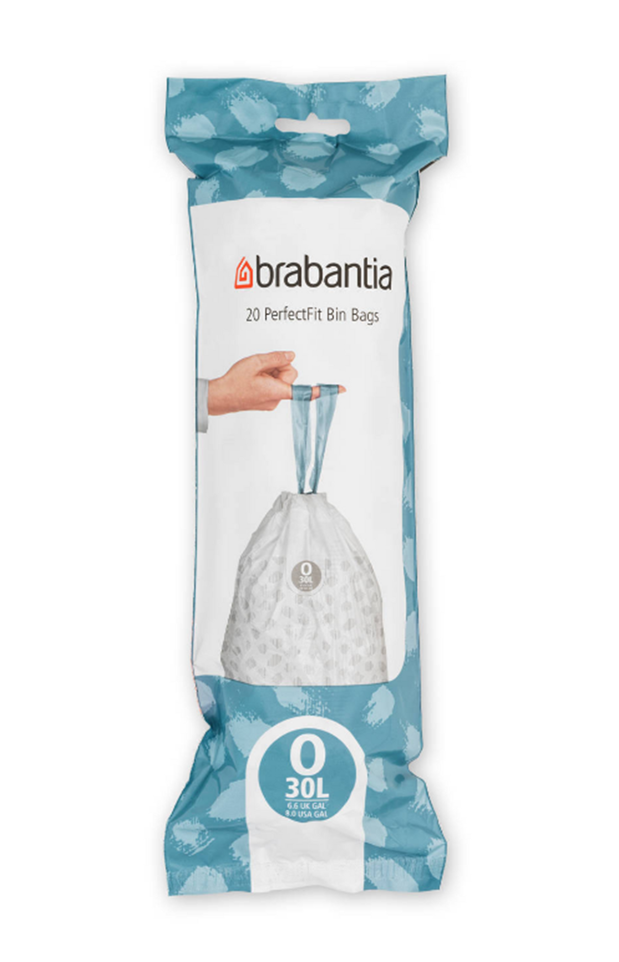 Brabantia bolsa de basura ajuste perfecto o 30l, 20 piezas