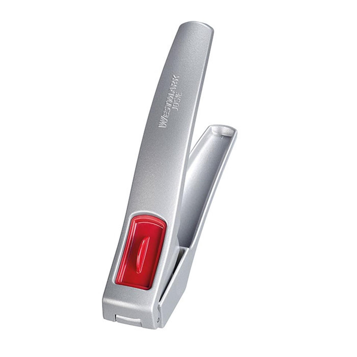 Westmark garlic press white with red
