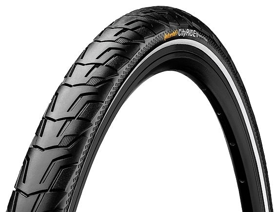 Continental ride city breaker tire 28x1.75 (47-622) black reflex