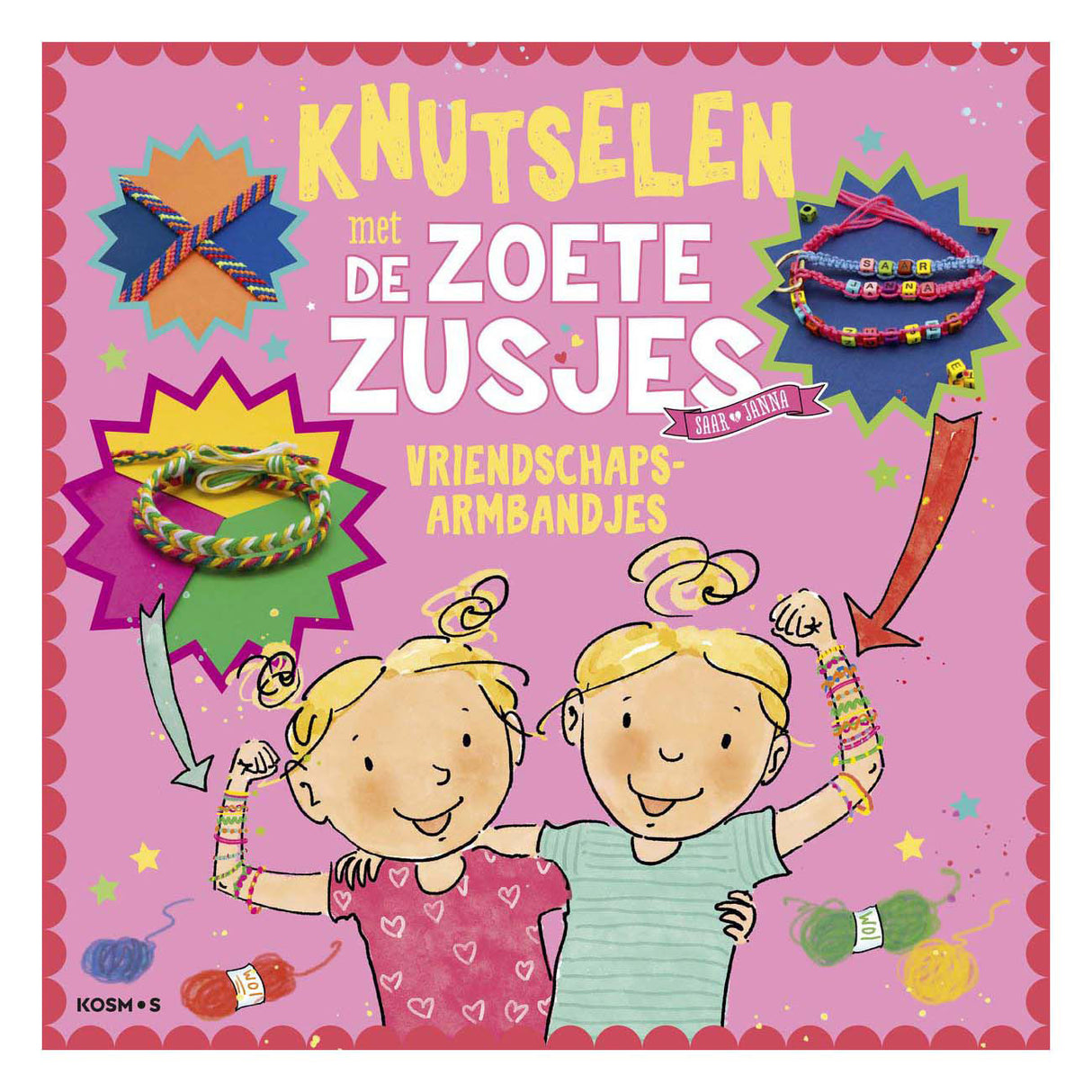 Centraal boekhuis knutselen met de zoete zusjes - vriendschapsarmbandjes