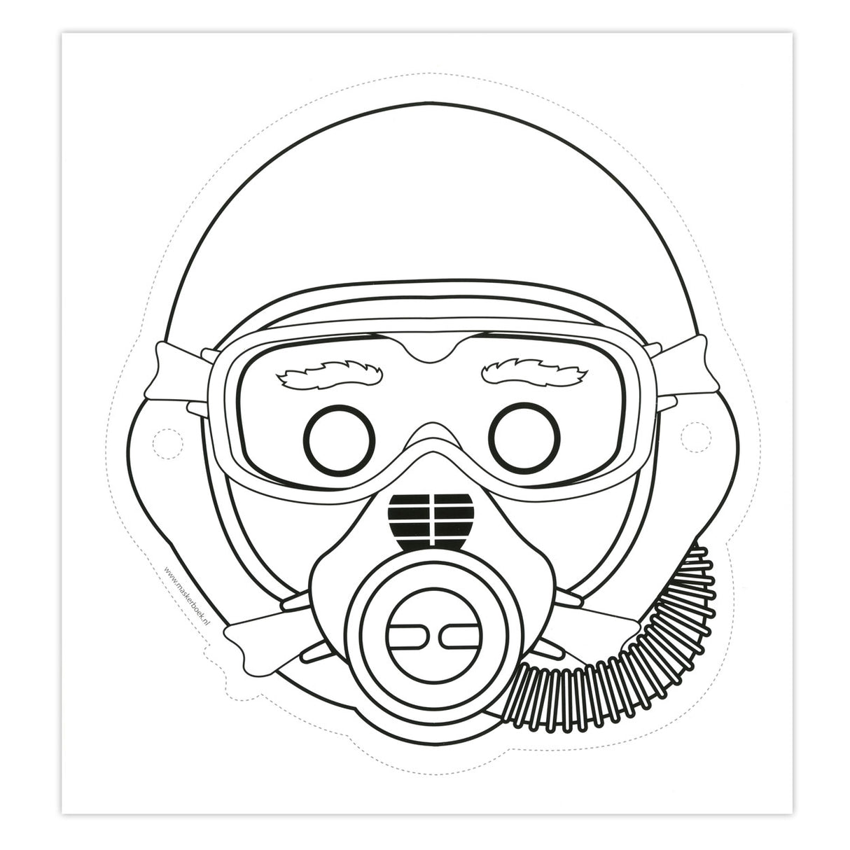 Central book house masks: fire brigade