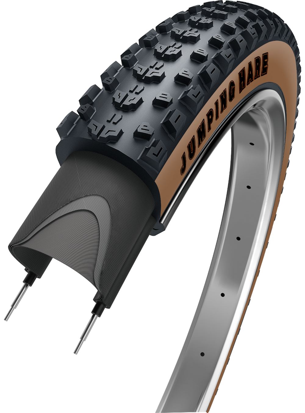 Edge Vouwband Jumping Hare 27.5 x 2.35 60-584 zwart bruin