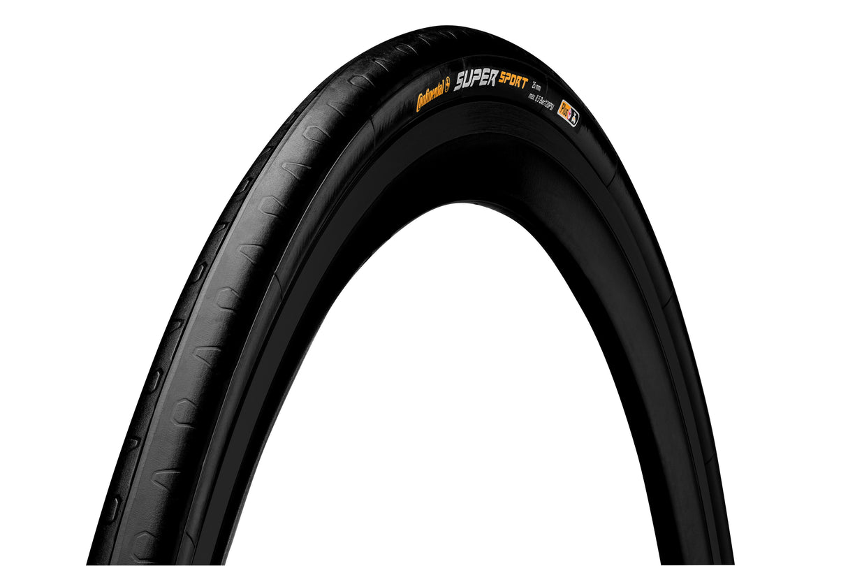 Continental Super Sport Plus - Racing Bike Band - 700x25C - Piene di filo - Nero