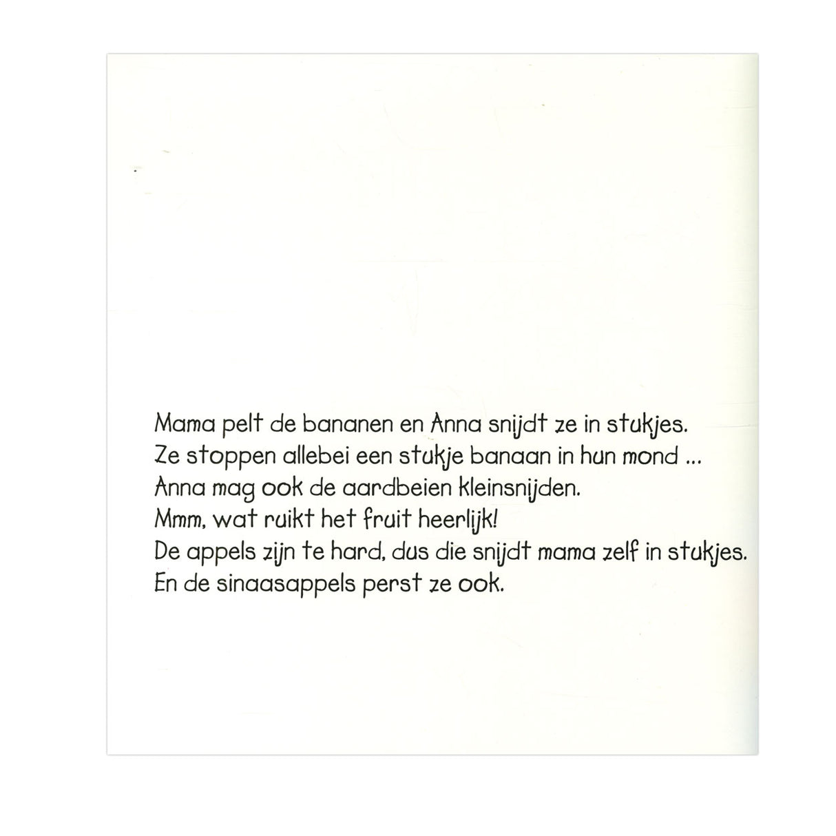 Central book house anna likes to eat fruit