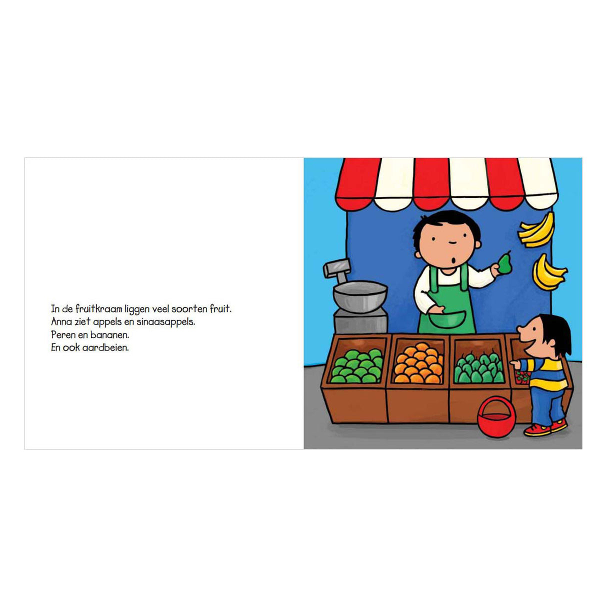 Central book house anna likes to eat fruit