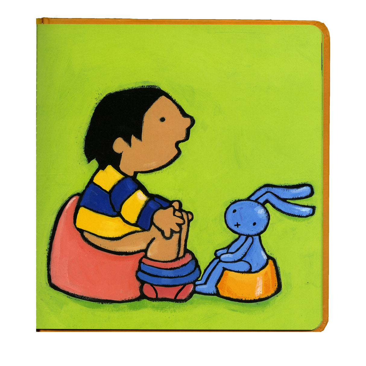 Central book house on your potty, rabbit