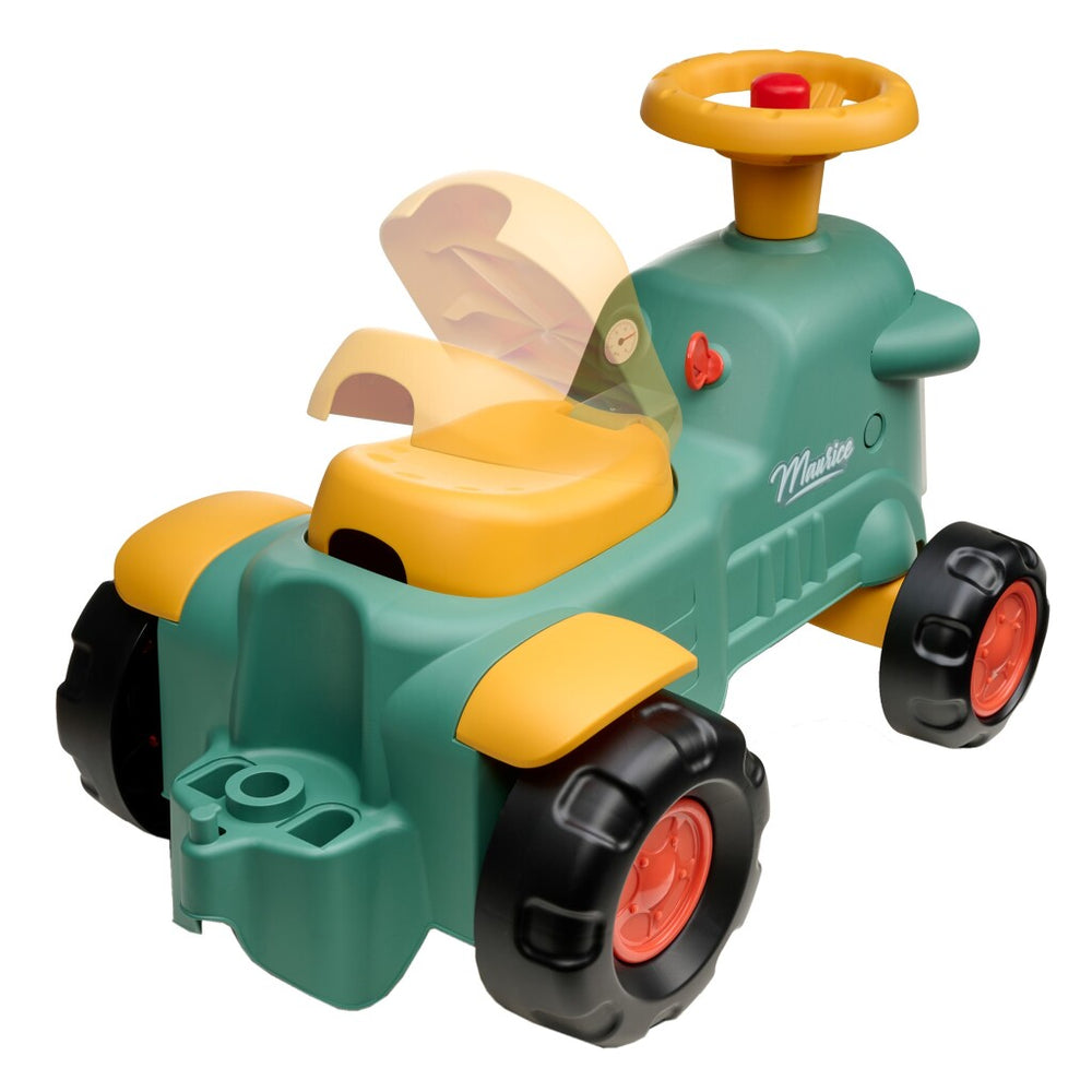 Walking figure tractor maurice green