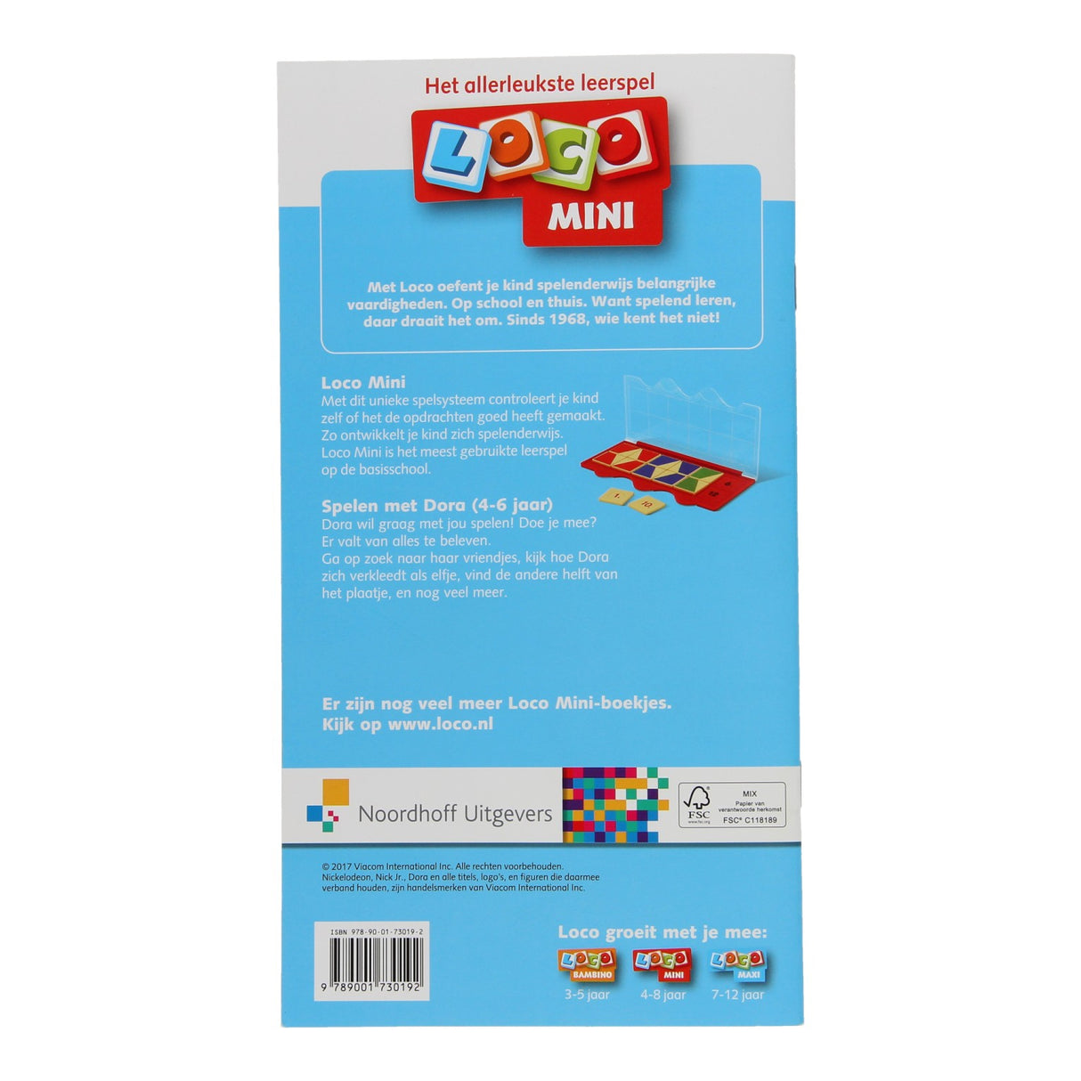 Mini Loco - Playing with Dora Group 1-2 (4-6 yrs.)