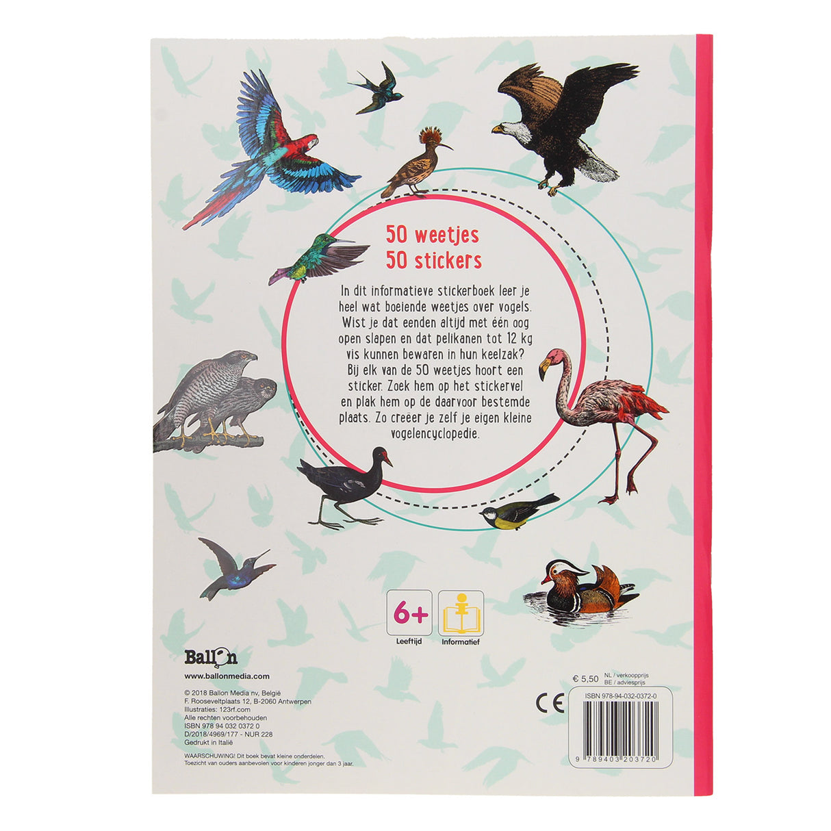 50 Facts 50 Stickers - Birds