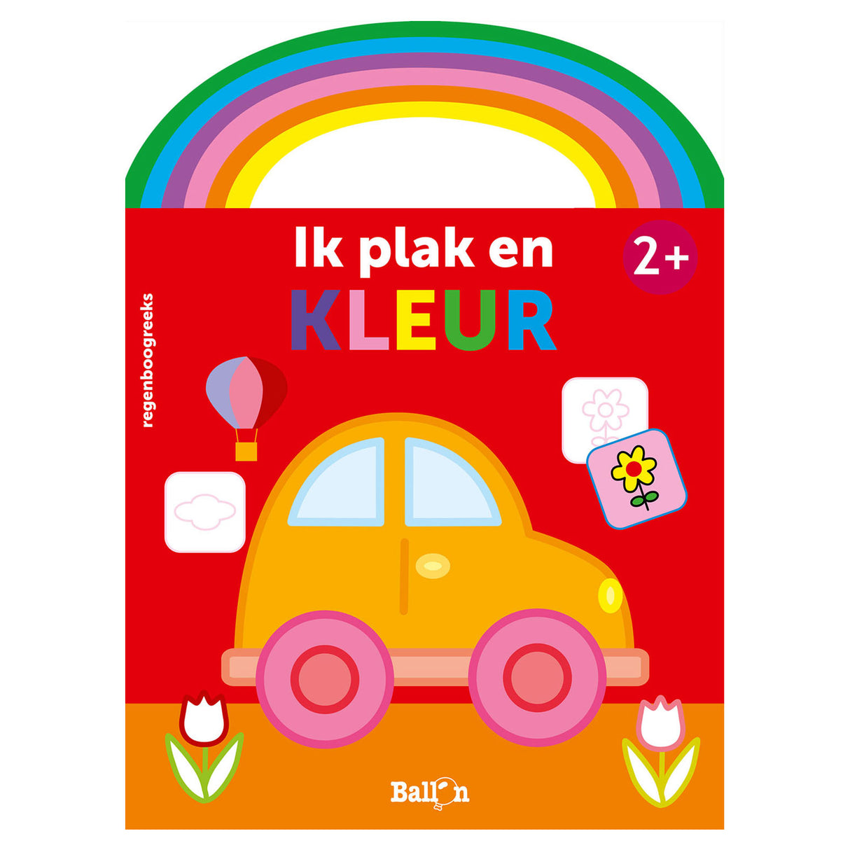 Standaard uitgeverij ik plak en kleur - auto
