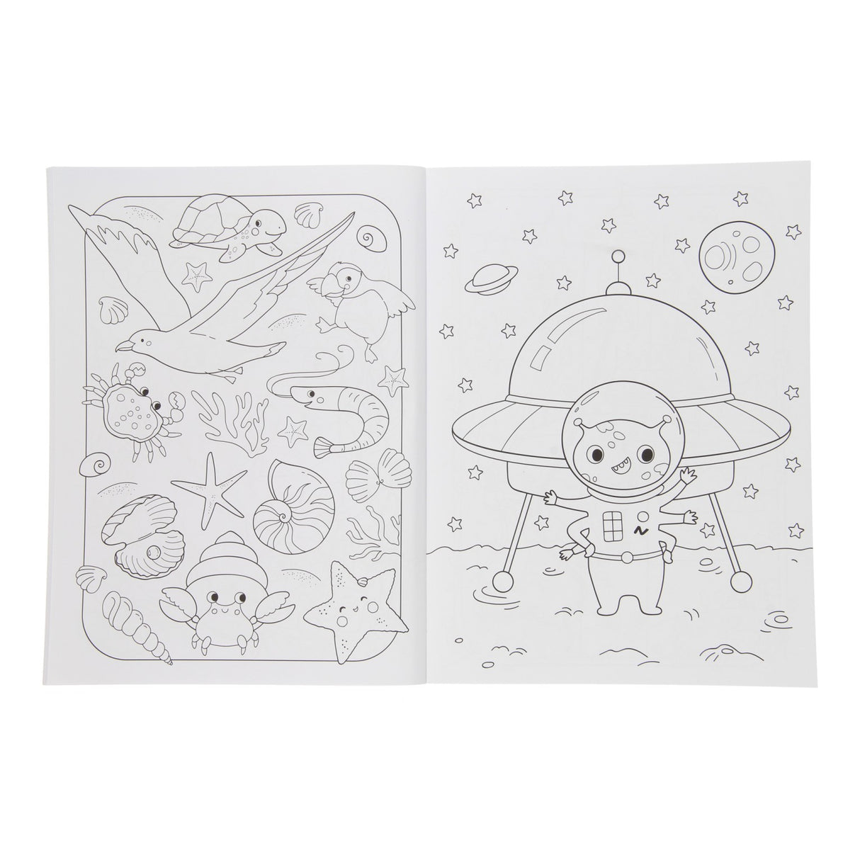 Standaard uitgeverij mega color kleurboek 4+