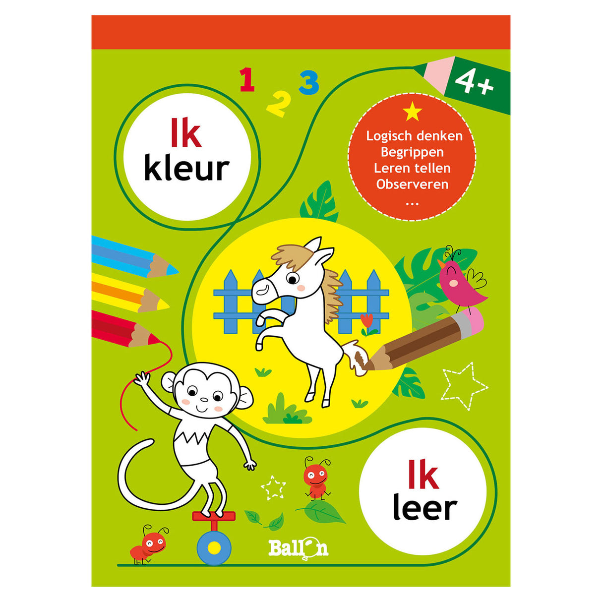 Standaard uitgeverij ik kleur, ik leer 4+