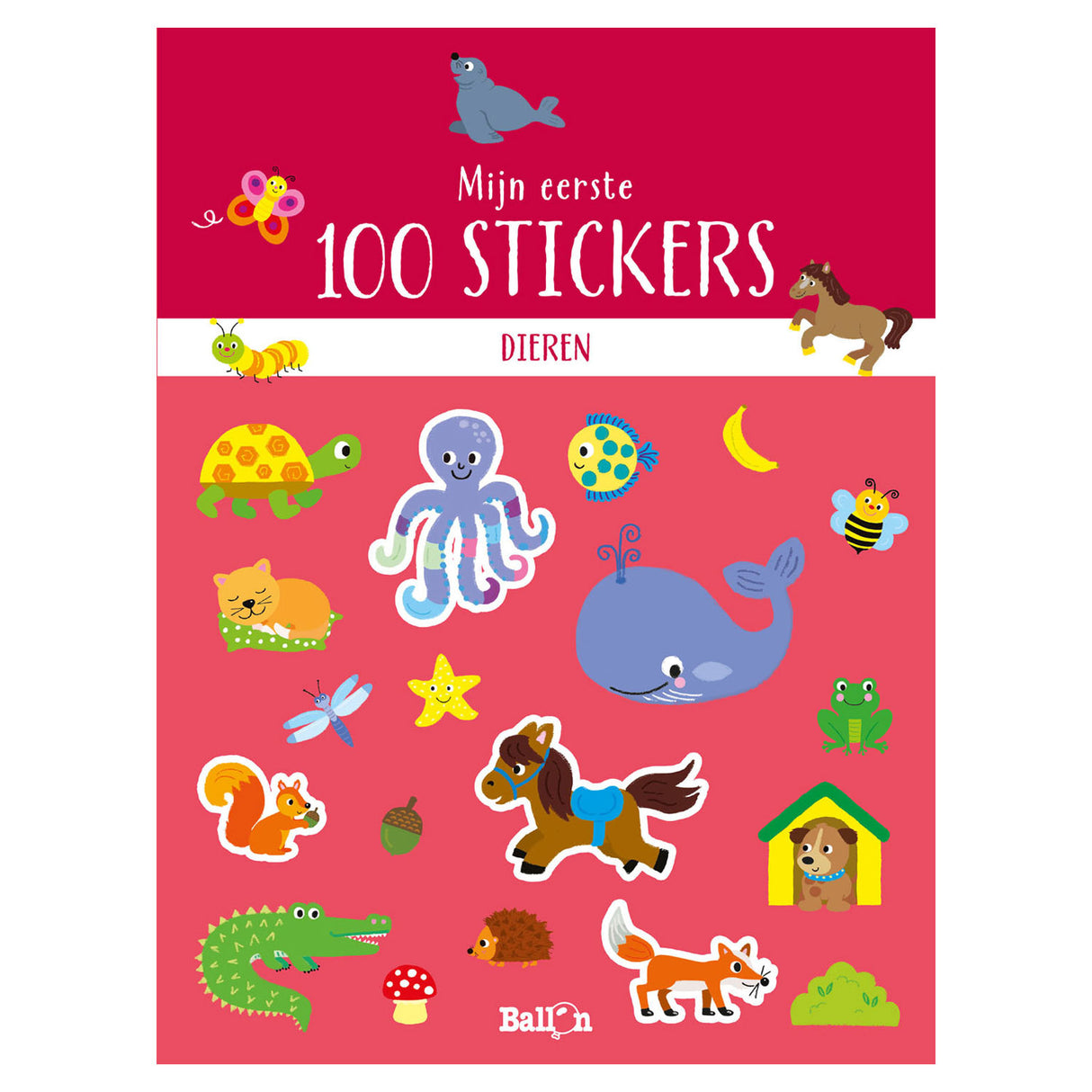 Standaard uitgeverij mijn eerste 100 stickers - dieren