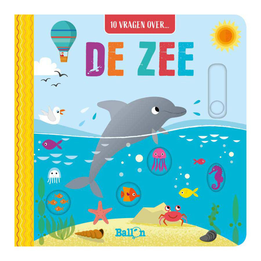 Standaard uitgeverij schuif- en flapjesboek - 10 vragen over... de zee