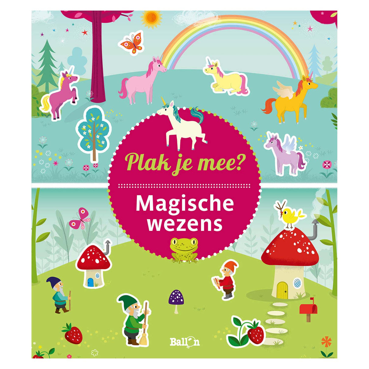 Standaard uitgeverij plak je mee? magische wezens