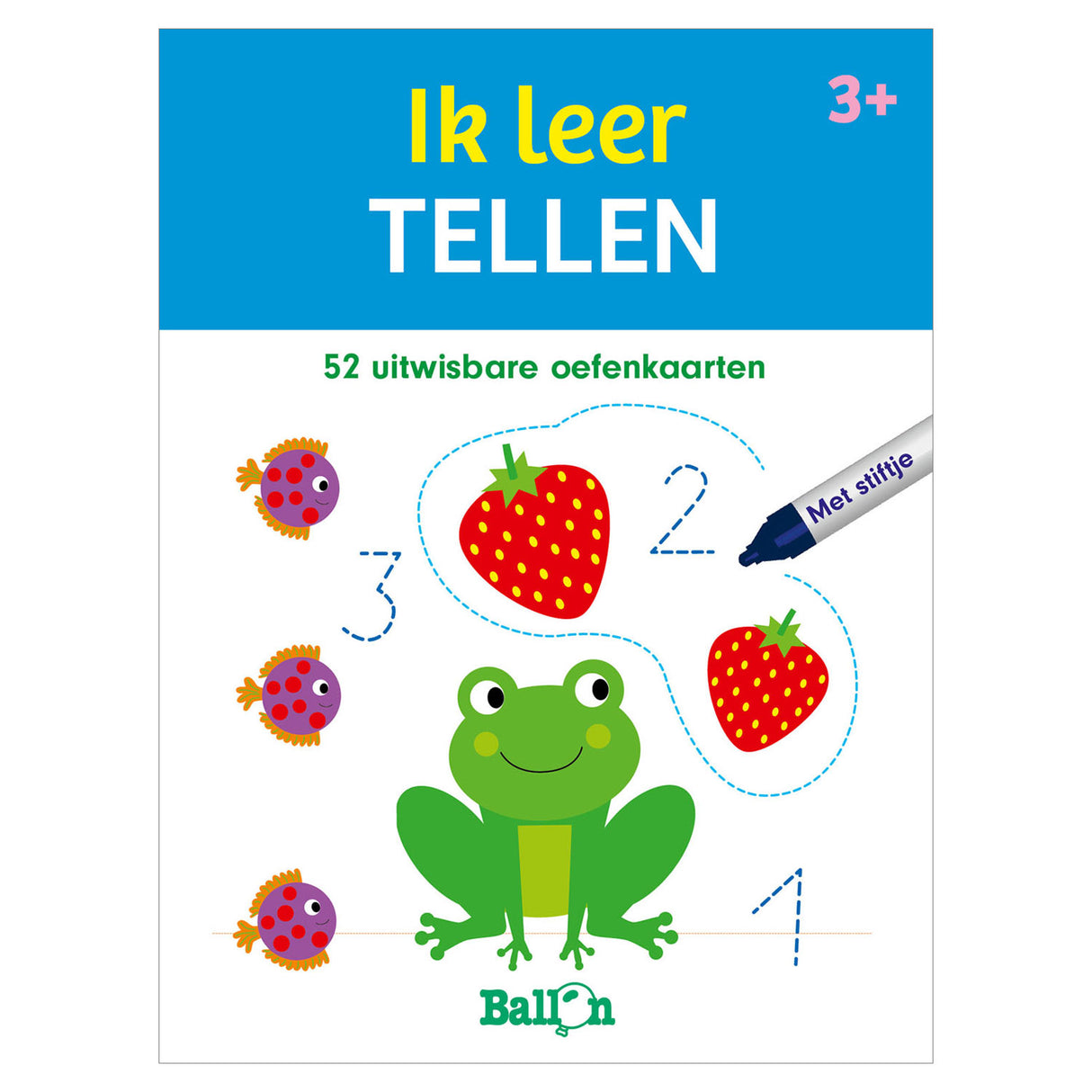 Standaard uitgeverij speel- en leerkaarten - ik leer tellen 3+