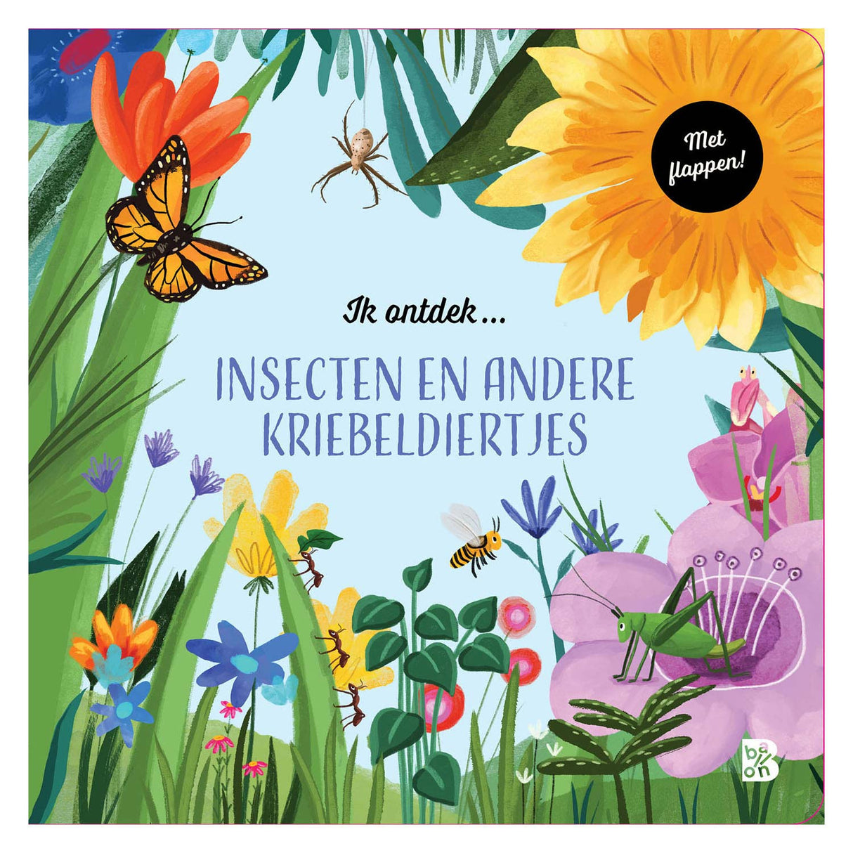 Standaard uitgeverij flapjesboek - ik ontdek insecten en andere kriebeldiertjes