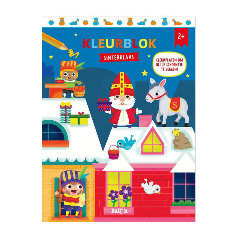 Standaard uitgeverij kleurblok sinterklaas