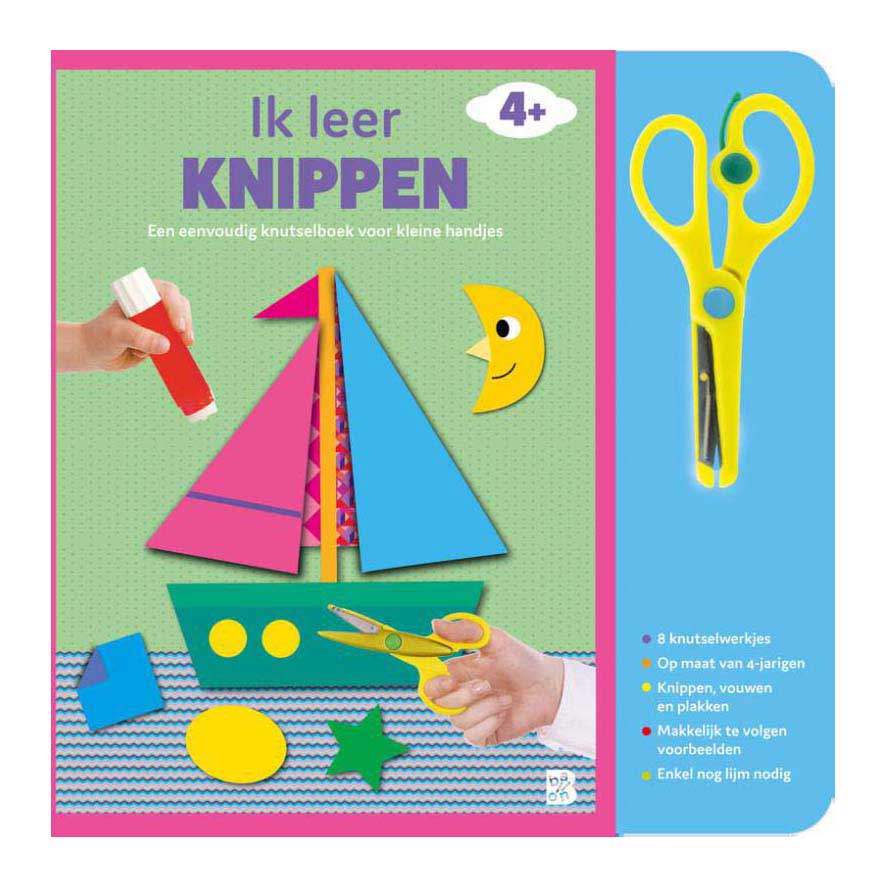 Standaard uitgeverij ik leer knippen - boot met schaartje