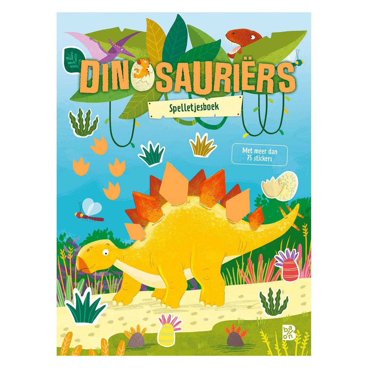 Standaard uitgeverij dinosauriers stickerboek