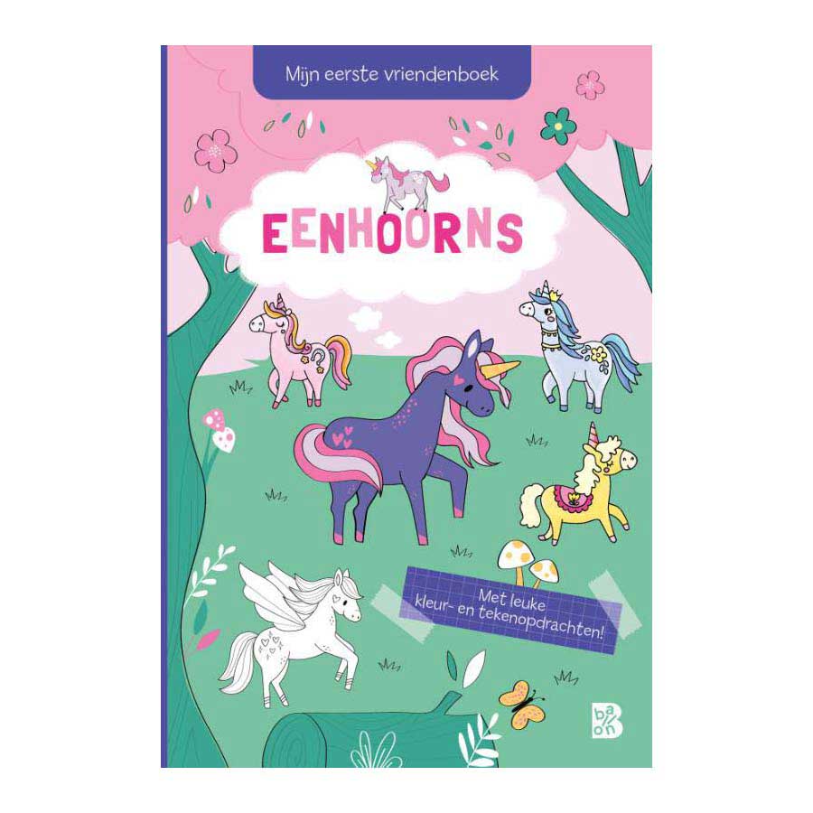 Standaard uitgeverij mijn eerste vriendenboek - eenhoorns