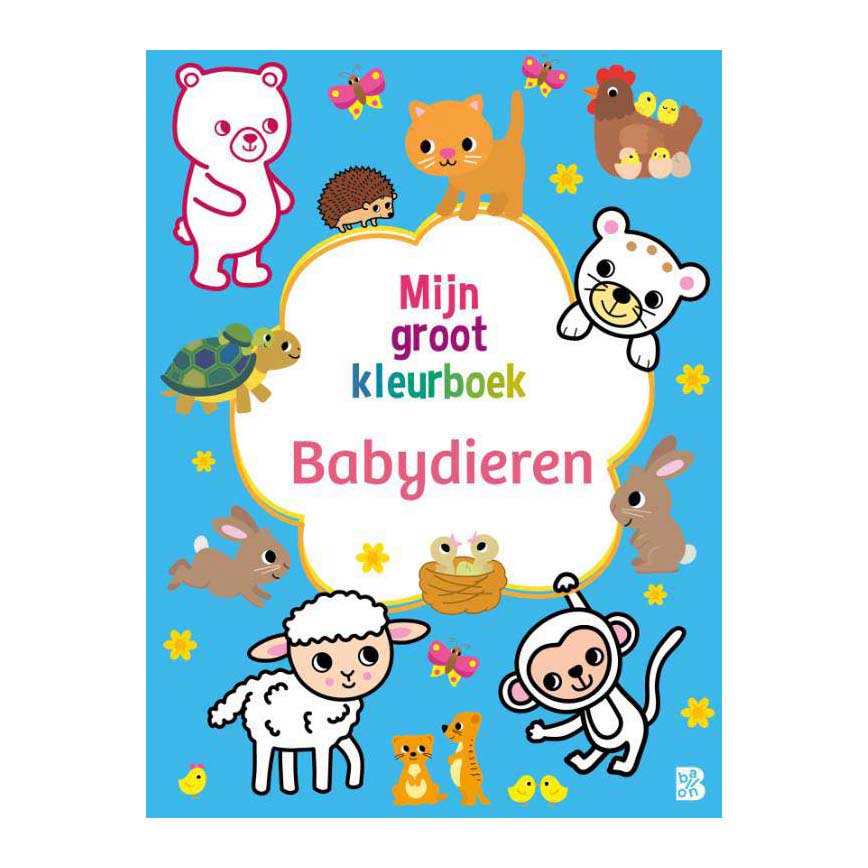 Standaard uitgeverij mijn groot kleurboek - babydieren