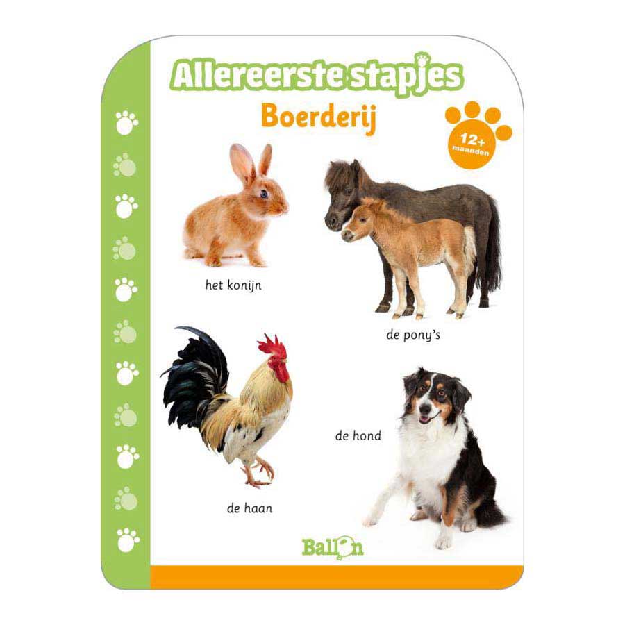 Standaard uitgeverij allereerste stapjes - boerderij 12m+